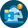 Advanced Cloud Solutions IT Support Icon