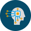 Advanced Cloud Solutions Mind Icon